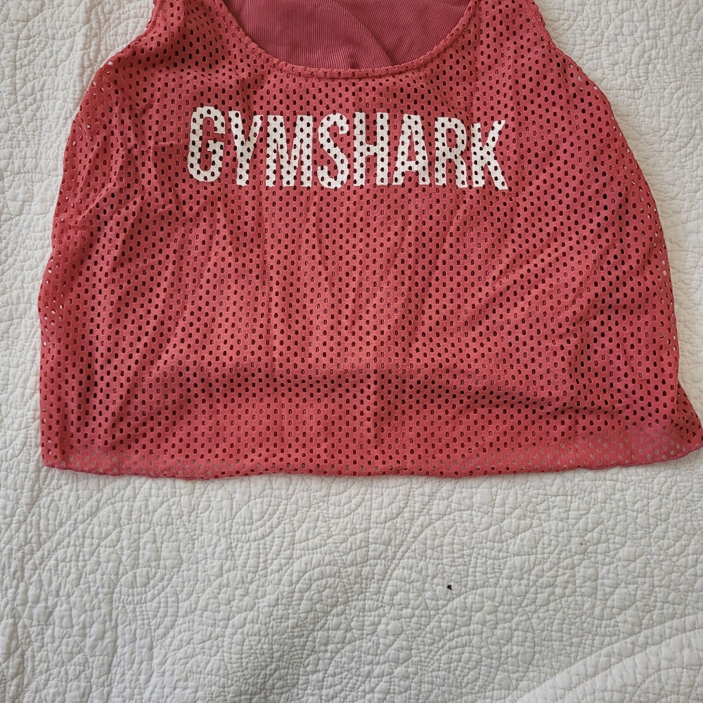 Gymshark Mesh Crop Top - Picture 4 of 7